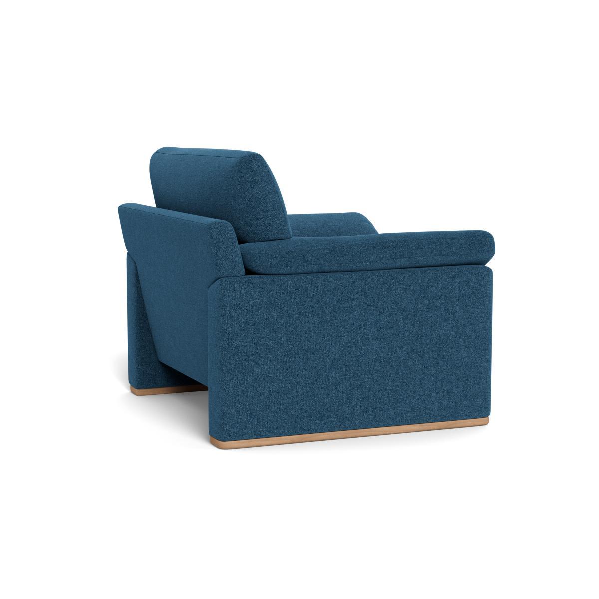 Heal's Paris II Armchair Texture Ink Natural Feet - Heal's UK Furniture – image 4