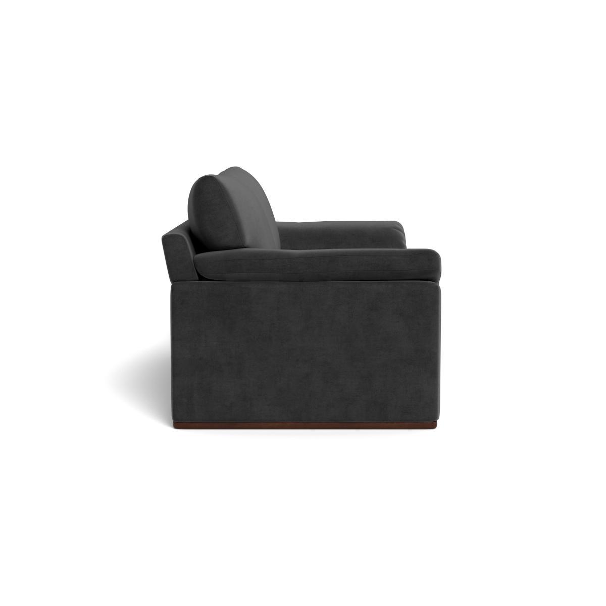 Heal's Paris II 3 Seater Sofa Smart Luxe Velvet Nickel Natural Feet - Heal's UK Furniture – image 3