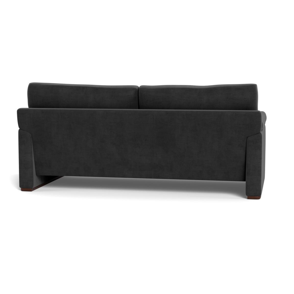 Heal's Paris II 3 Seater Sofa Smart Luxe Velvet Nickel Natural Feet - Heal's UK Furniture – image 5