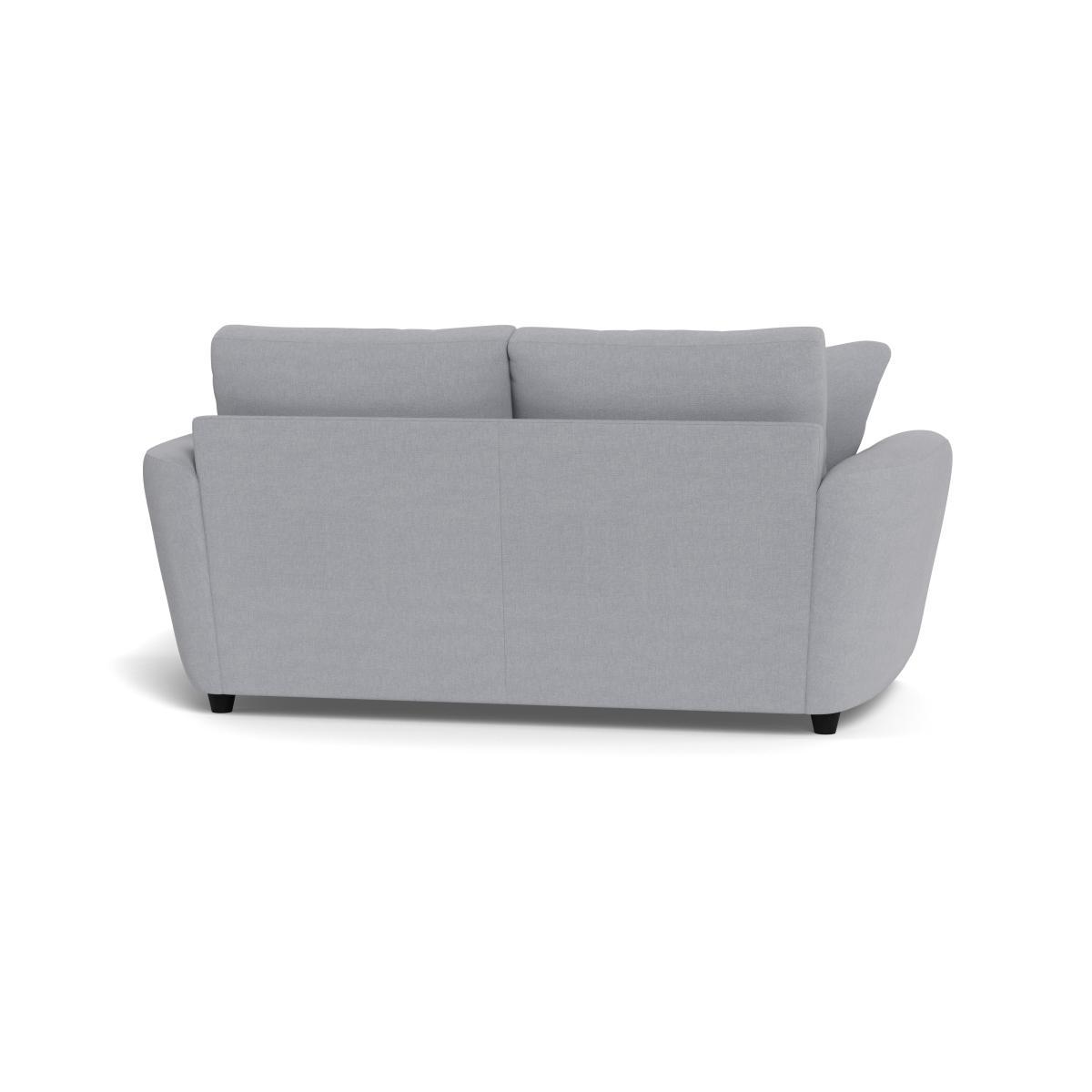 Heal's Snooze 3 Seater Sofa Brushed Cotton Pewter Black Feet - Heal's UK Furniture – image 5