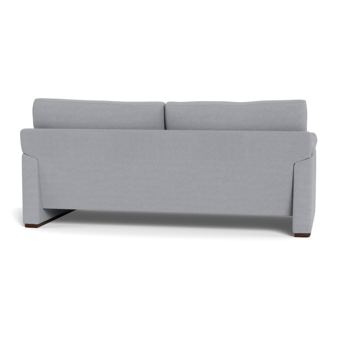 Heal's Paris II 3 Seater Sofa Brushed Cotton Pewter Walnut Feet - Heal's UK Furniture – image 5