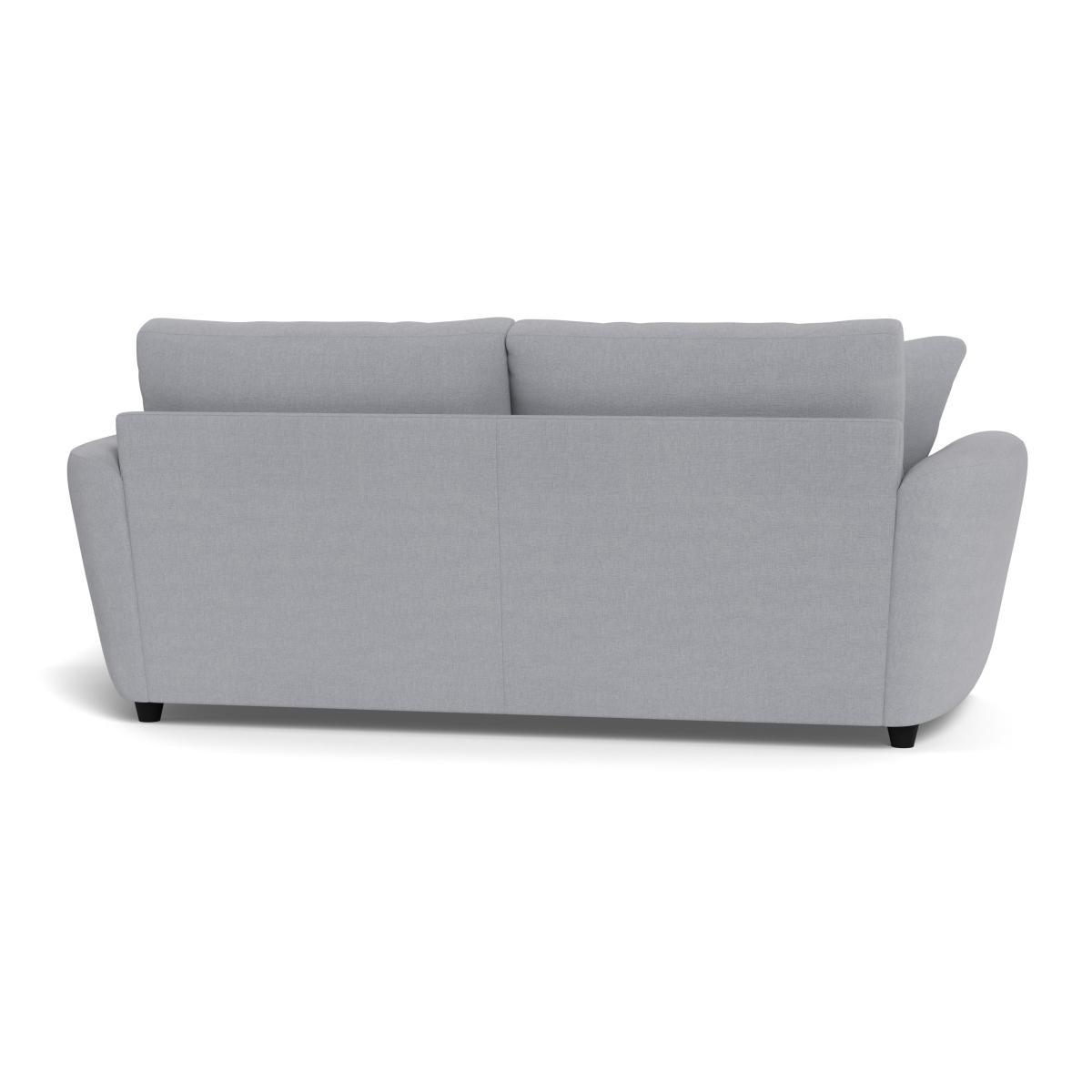 Heal's Snooze 4 Seater Sofa Brushed Cotton Pewter Black Feet - Heal's UK Furniture – image 5