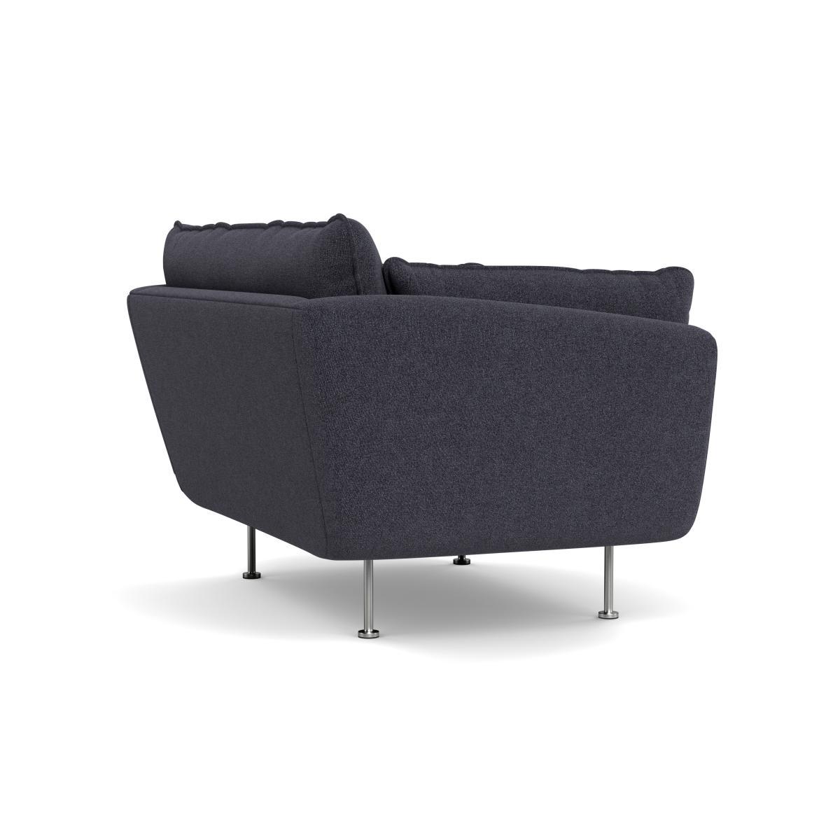Heal's Allora Loveseat Texture Soot Brass Feet - Heal's UK Furniture – image 4