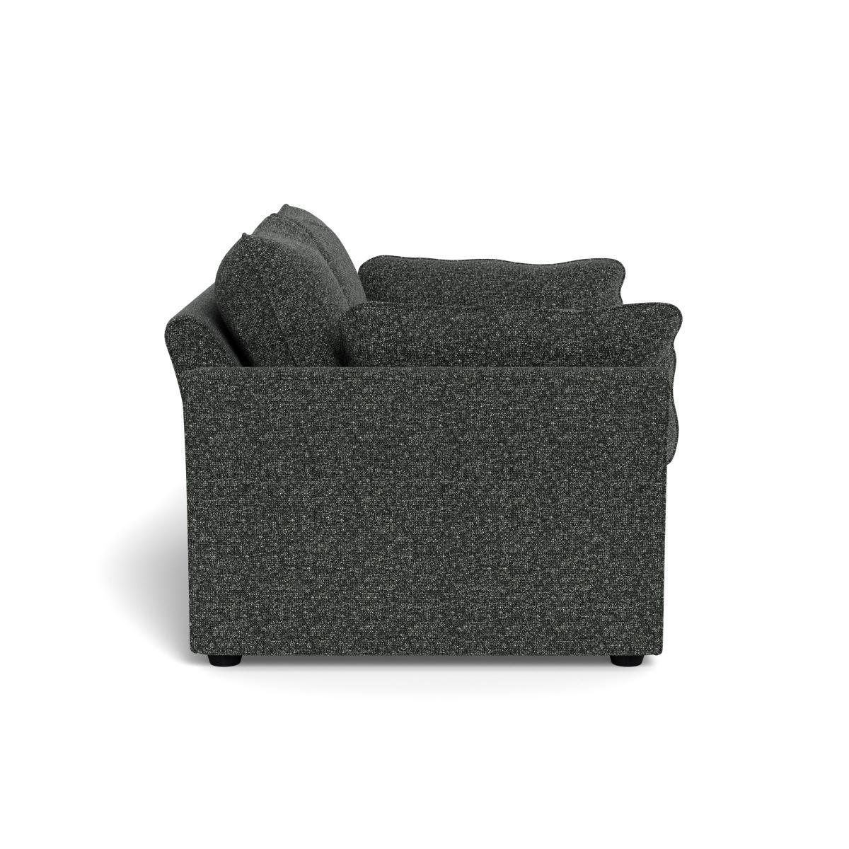 Heal's Tailor 2 Seater Sofa Boucle Steel Black Feet - Heal's UK Furniture – image 3