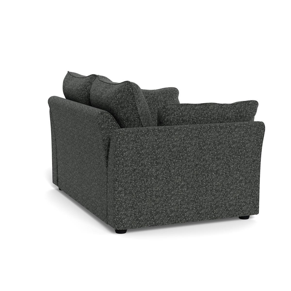 Heal's Tailor 2 Seater Sofa Boucle Steel Black Feet - Heal's UK Furniture – image 4