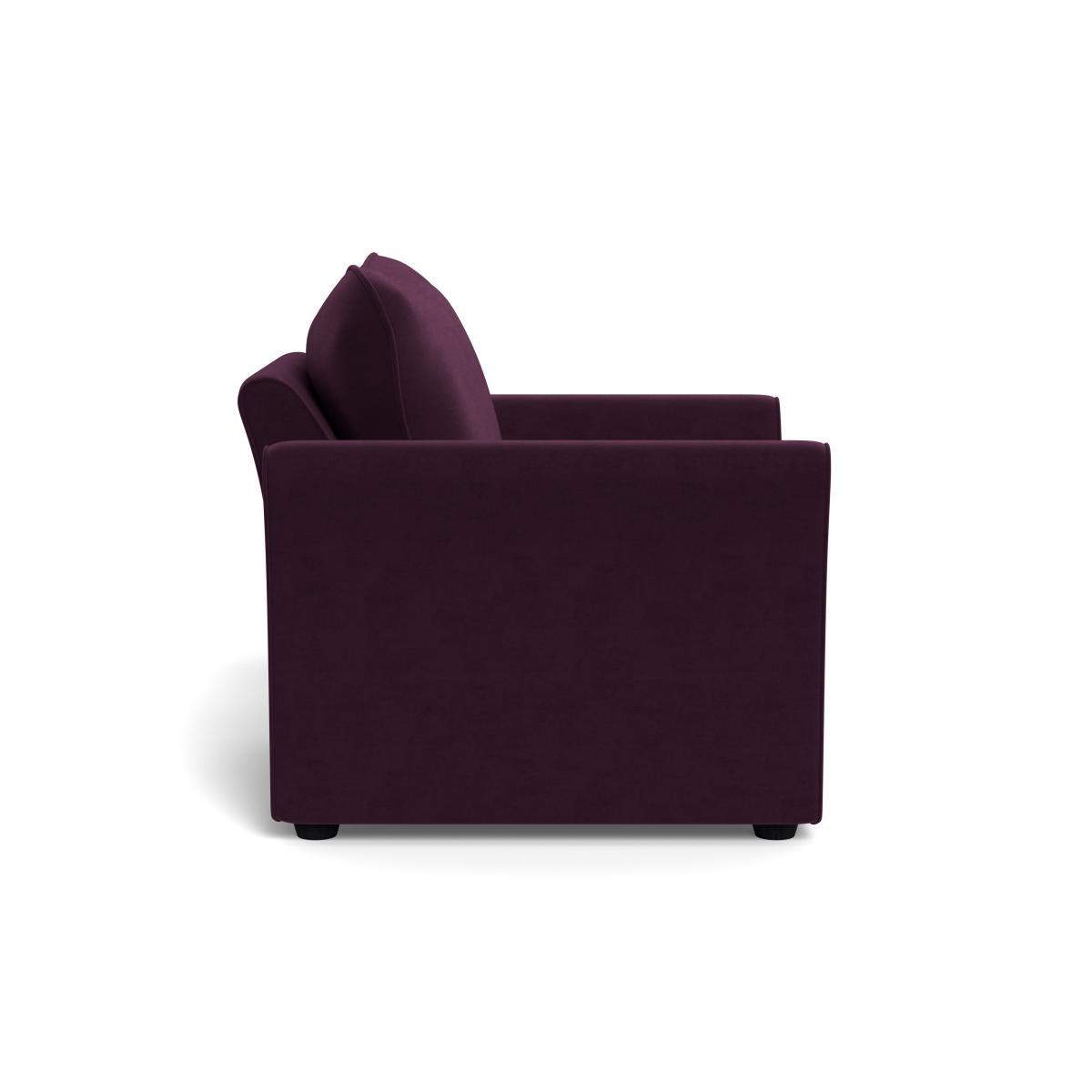 Heal's Tailor Armchair Velvet Grape Natural Beech Feet - Heal's UK Furniture – image 3