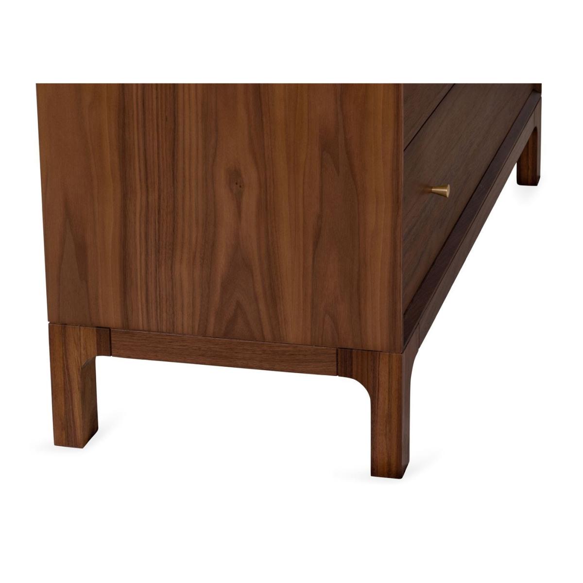 Heal's Artie 4 Drawer Chest Walnut - Heal's UK Bedroom Furniture – image 3