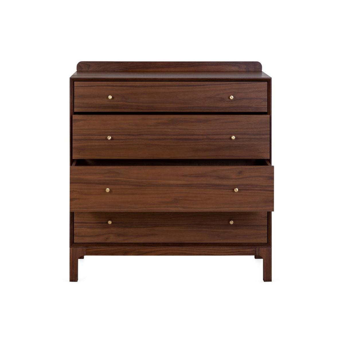 Heal's Artie 4 Drawer Chest Walnut - Heal's UK Bedroom Furniture – image 7