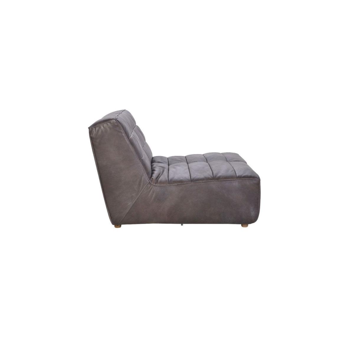 Timothy Oulton Shabby 2 Seater Sofa Destroyed Black Leather - Heal's UK Furniture – image 4