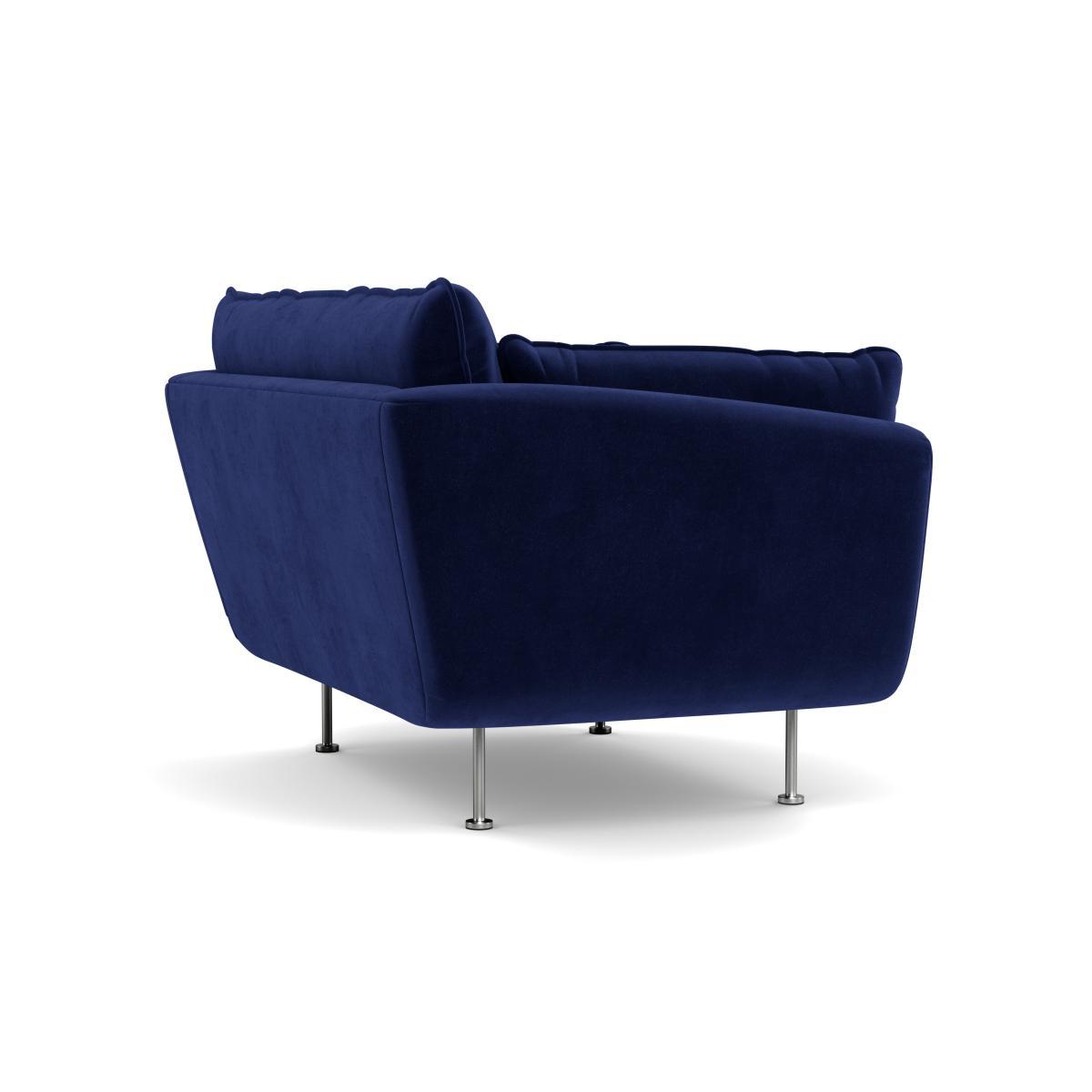 Heal's Allora Loveseat Boucle Steel Black Feet - Heal's UK Furniture – image 4