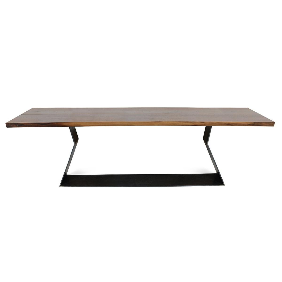 Riva 1920 Bedrock Plank C Table 68 Seater Walnut - Heal's UK Bedroom Furniture – image 3