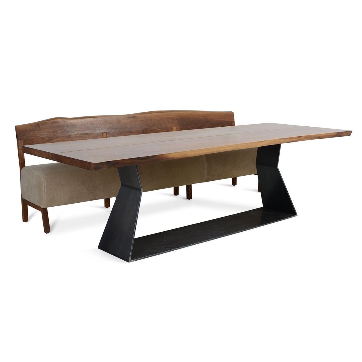 Riva 1920 Bedrock Plank C Table 68 Seater Walnut - Heal's UK Bedroom Furniture – image 6