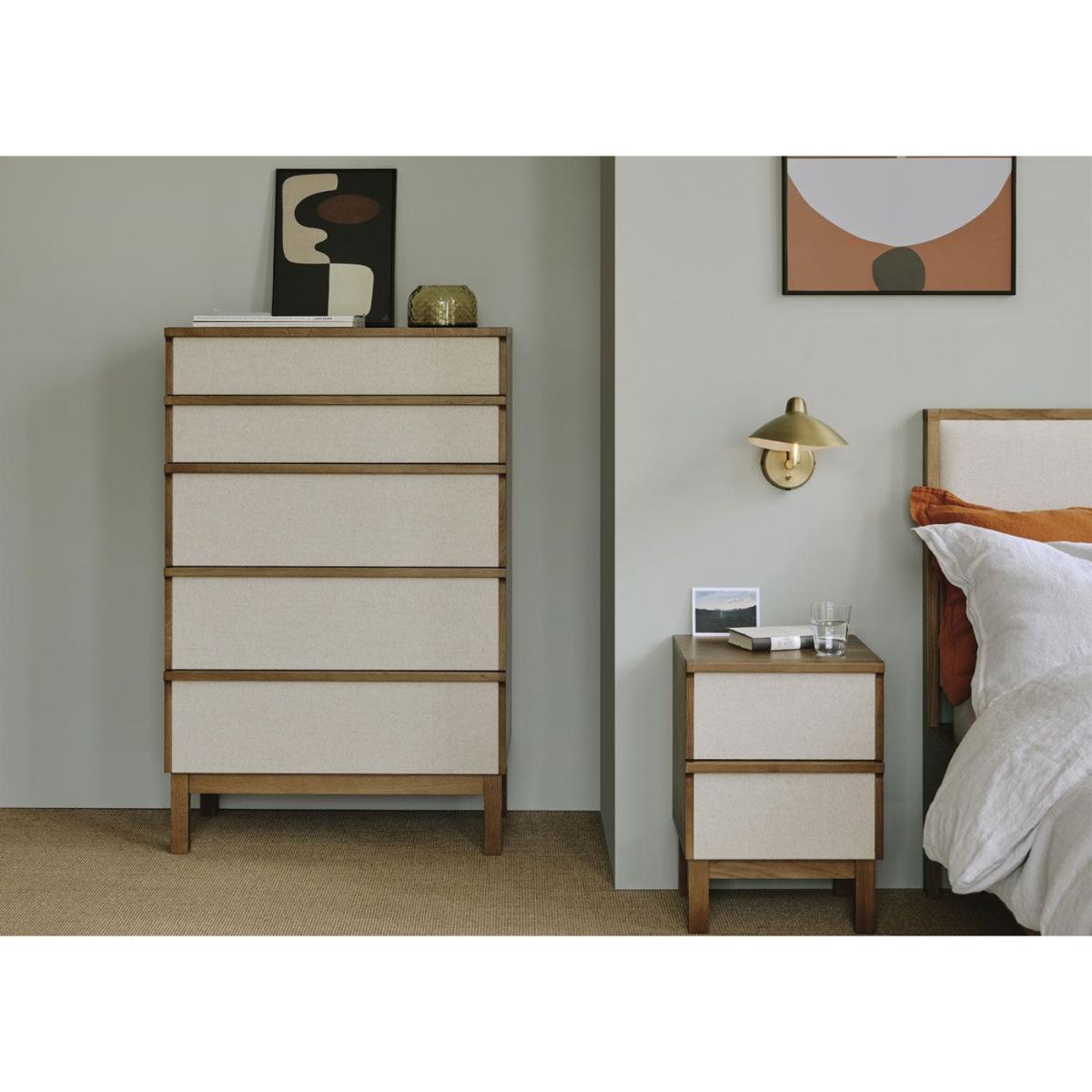 Heal's Marna Tall 5 Drawer Chest - Heal's UK Bedroom Furniture – image 6