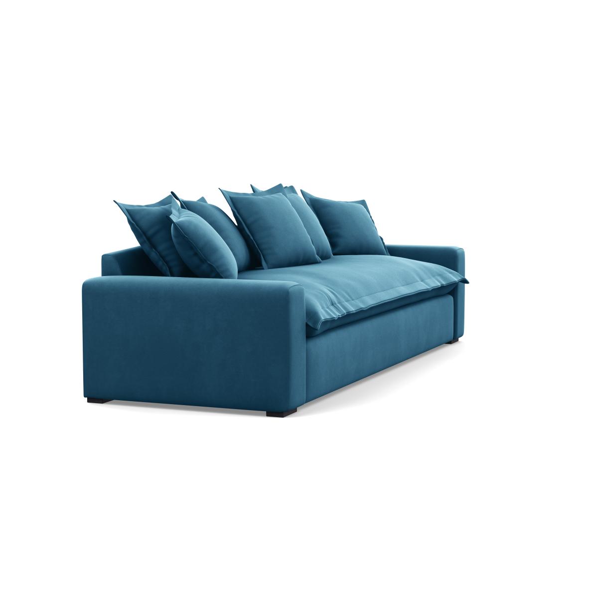 Heal's Brompton 5 Seater Sofa Smart Linen Mix Duck Egg Natural Feet - Heal's UK Furniture – image 2