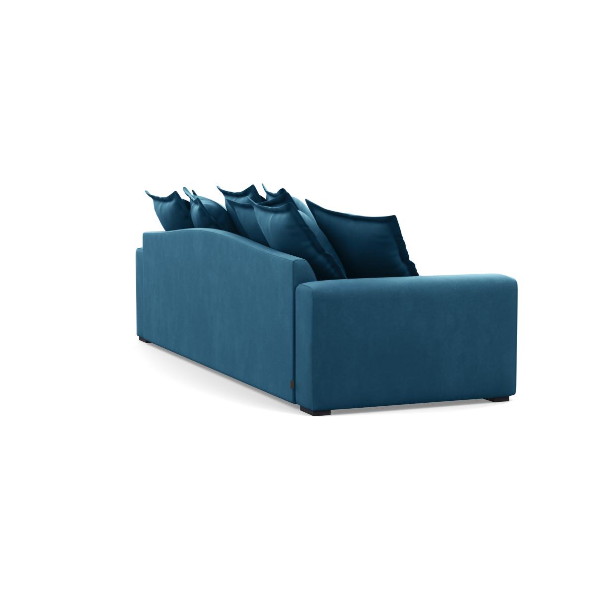 Heal's Brompton 5 Seater Sofa Smart Linen Mix Duck Egg Natural Feet - Heal's UK Furniture – image 4
