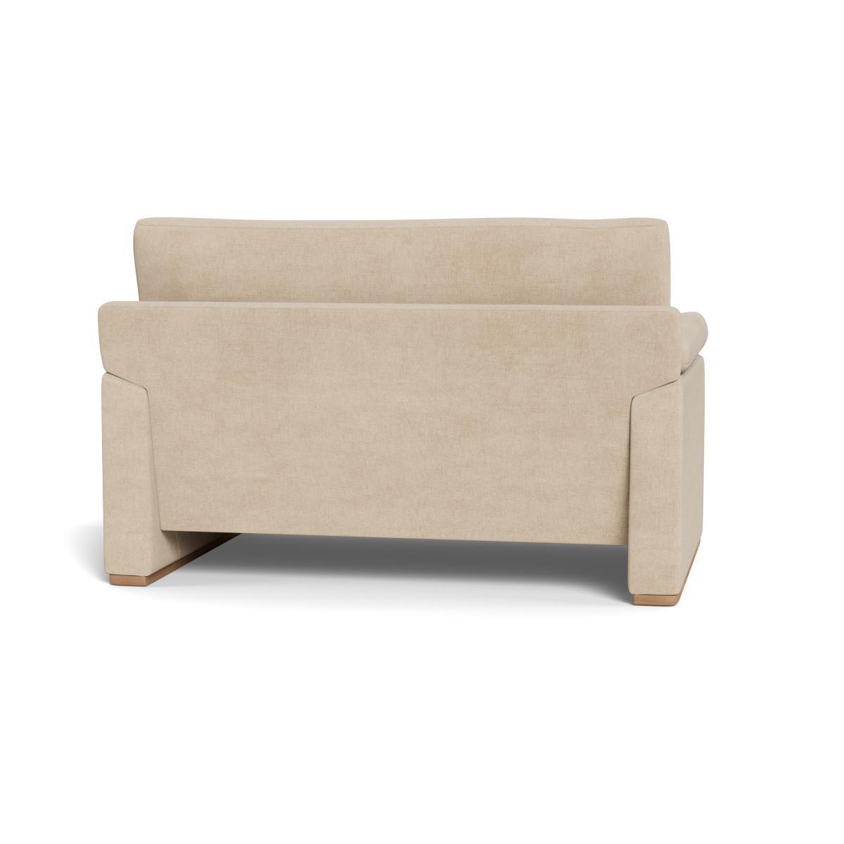 Heal's Paris II Loveseat Brushed Cotton Oat Natural Feet - Heal's UK Furniture – image 5