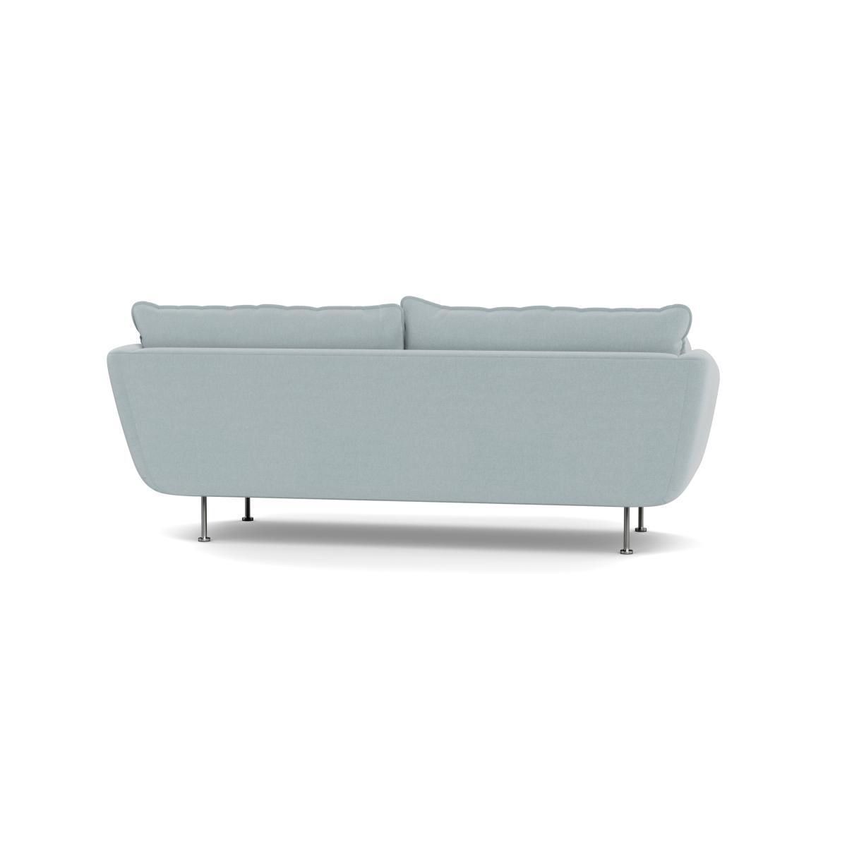 Heal's Allora 3 Seater Sofa Brushed Cotton Mist Black Feet - Heal's UK Furniture – image 5