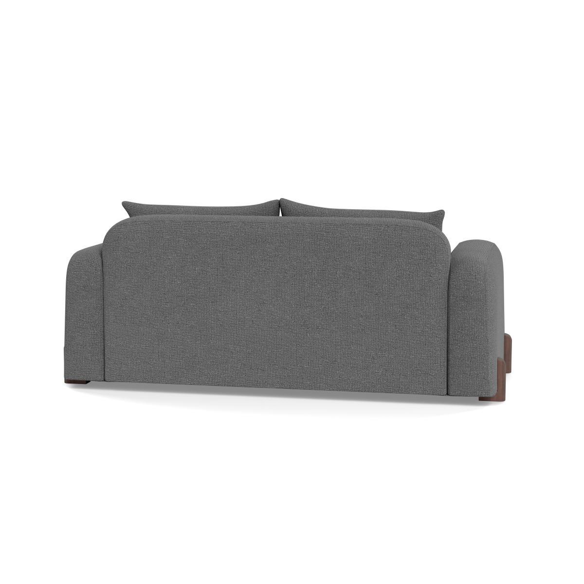 Heal's Nuvola 3 Seater Sofa Tejo Recycled Noir Walnut Stained Oak Feet - Heal's UK Furniture – image 5