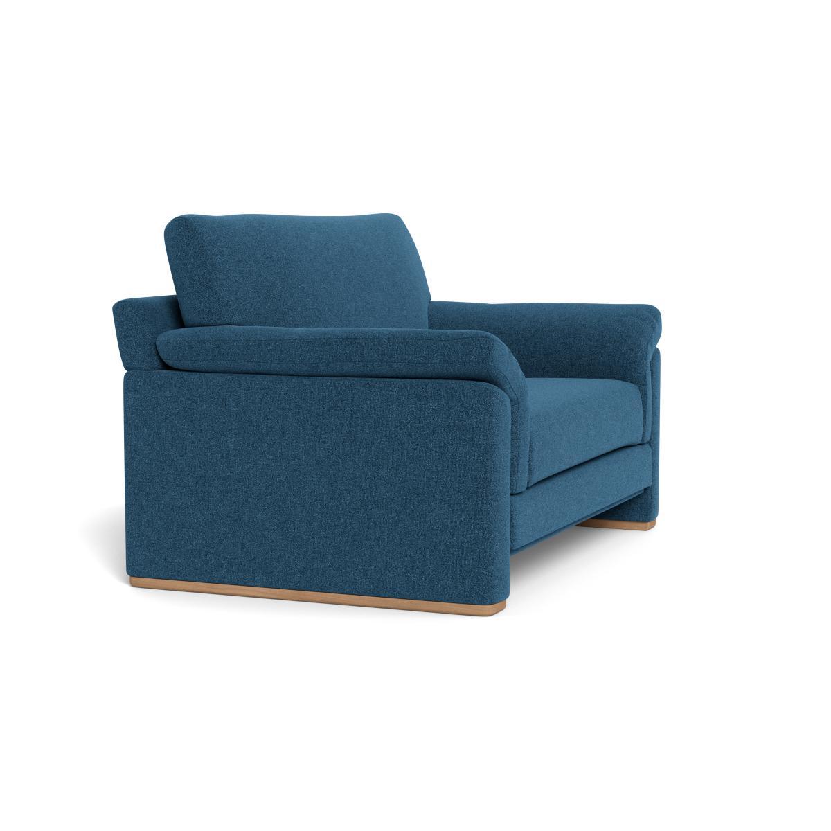 Heal's Paris II Loveseat Texture Ink Natural Feet - Heal's UK Furniture – image 2