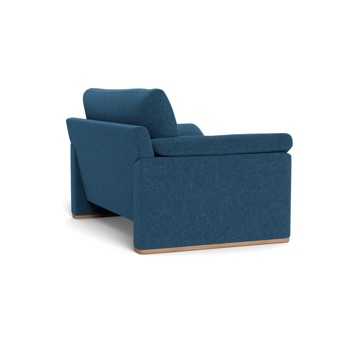 Heal's Paris II Loveseat Texture Ink Natural Feet - Heal's UK Furniture – image 4