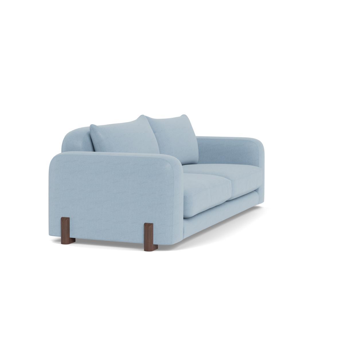 Heal's Nuvola 4 Seater Sofa Capelo LinenCotton Sea Shanty Black Beech Feet - Heal's UK Furniture – image 2