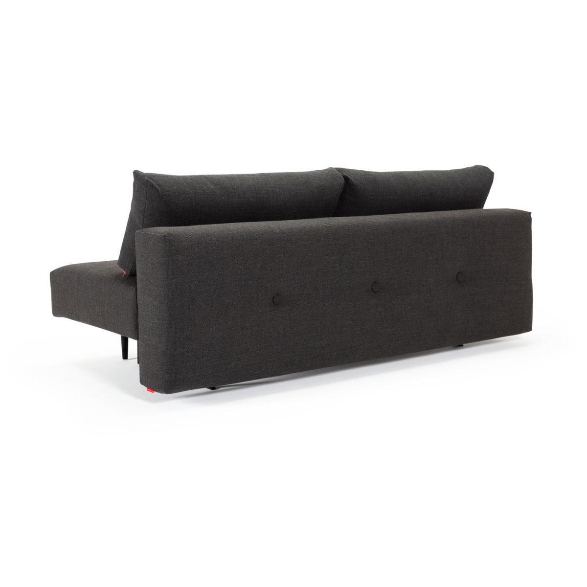 Heal's Thora Sofa Bed Dessin Dark Grey - Heal's UK Bedroom Furniture – image 11