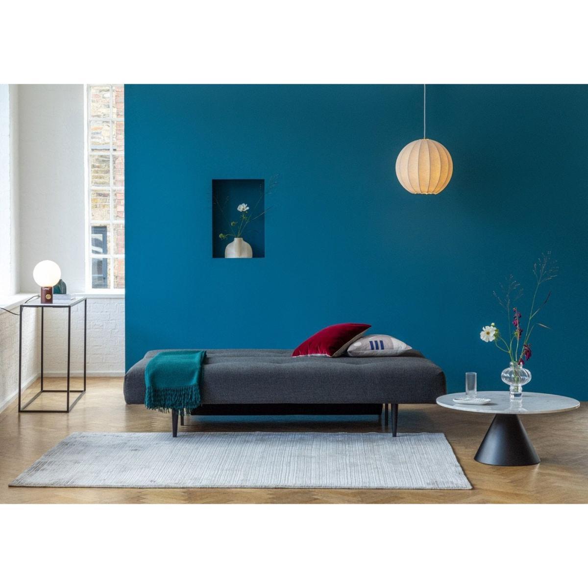 Heal's Thora Sofa Bed Dessin Dark Grey - Heal's UK Bedroom Furniture – image 12