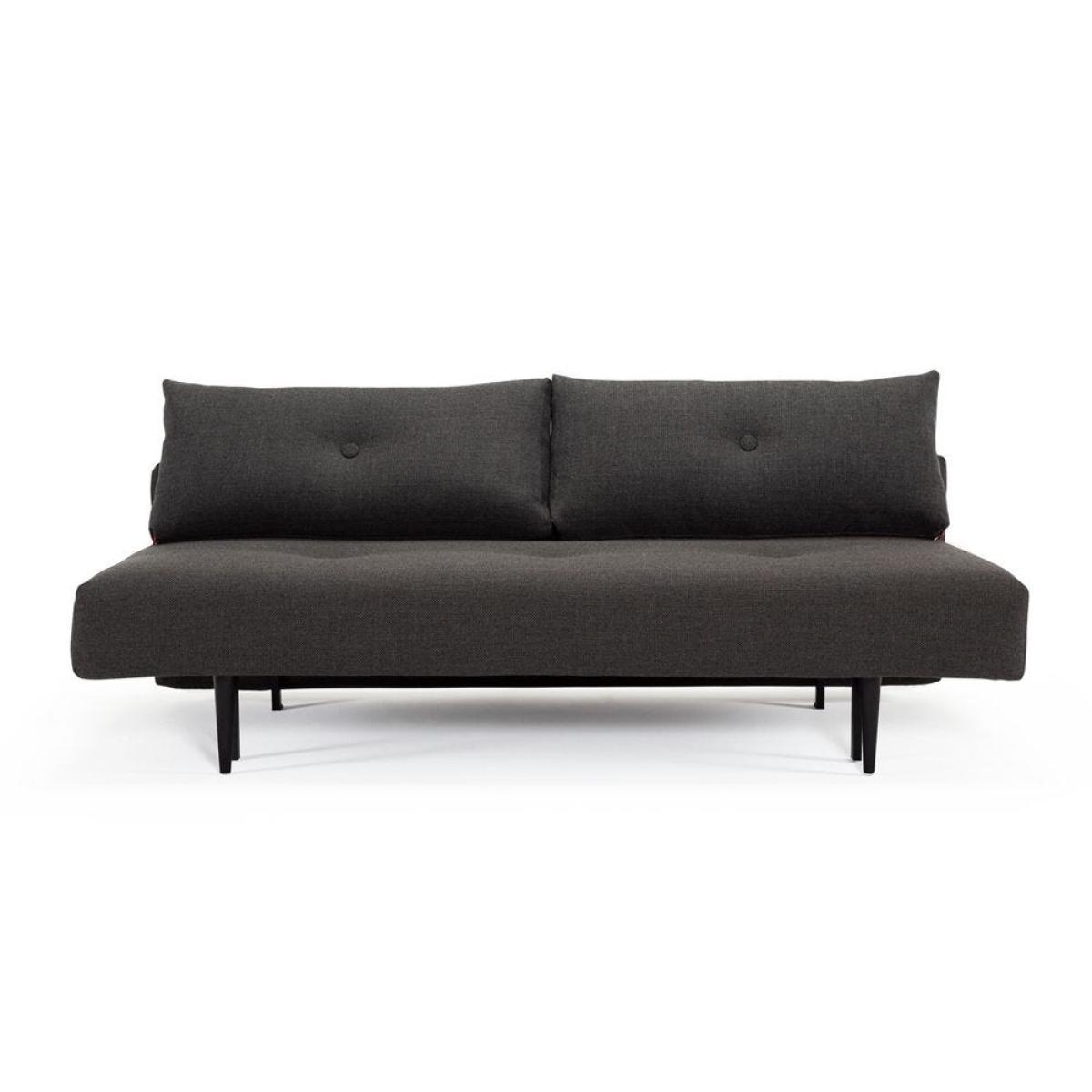 Heal's Thora Sofa Bed Dessin Dark Grey - Heal's UK Bedroom Furniture – image 3