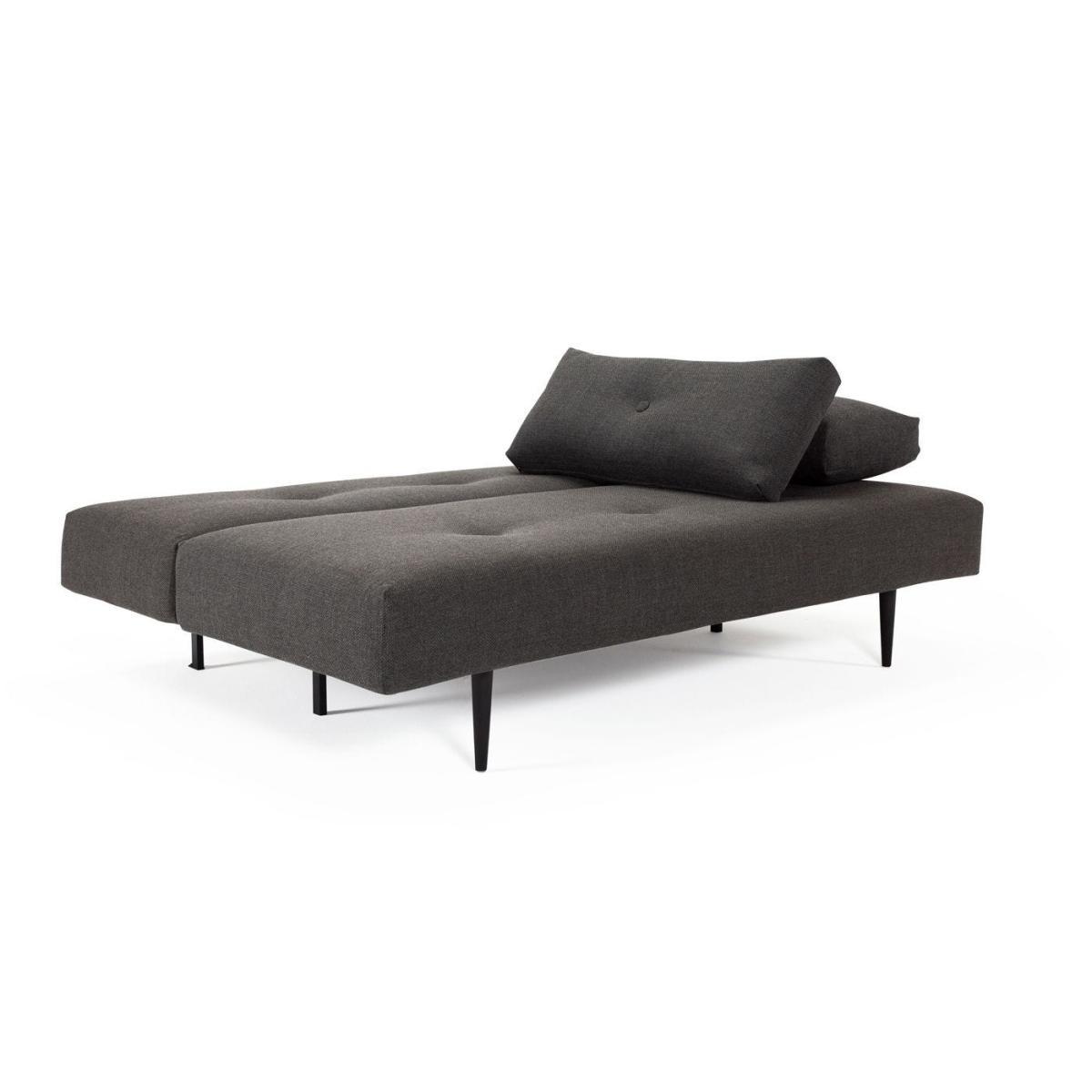 Heal's Thora Sofa Bed Dessin Dark Grey - Heal's UK Bedroom Furniture – image 5