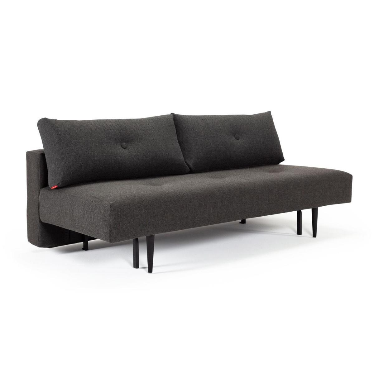 Heal's Thora Sofa Bed Dessin Dark Grey - Heal's UK Bedroom Furniture – image 7