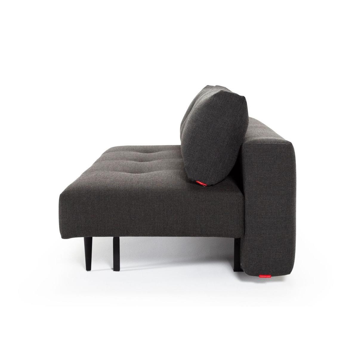 Heal's Thora Sofa Bed Dessin Dark Grey - Heal's UK Bedroom Furniture – image 8
