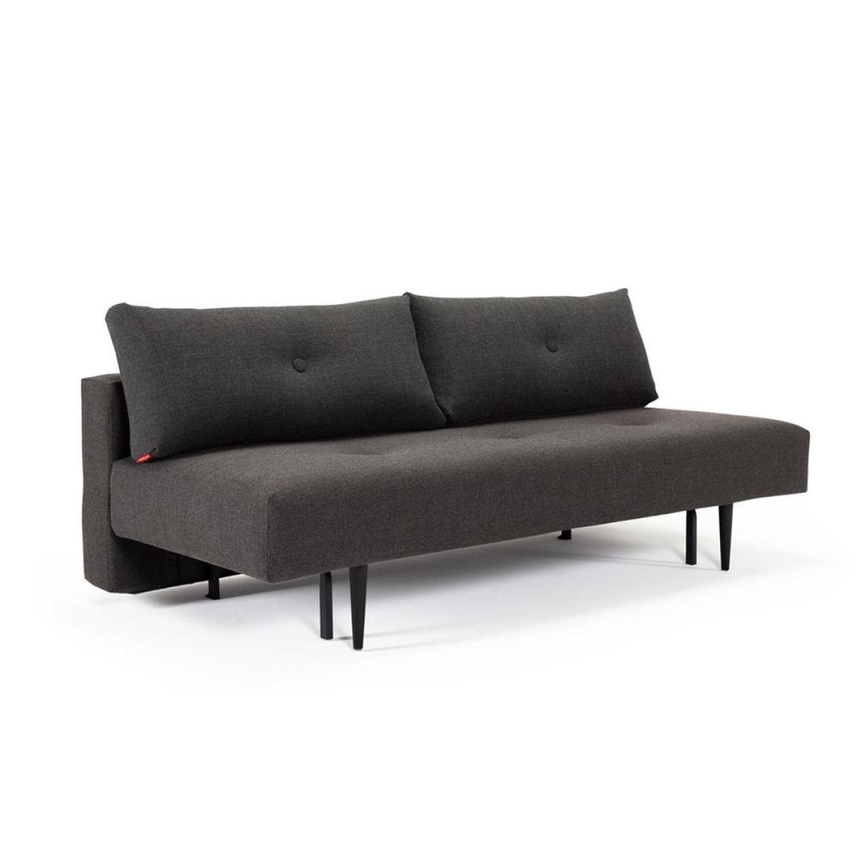 Heal's Thora Sofa Bed Dessin Dark Grey - Heal's UK Bedroom Furniture – image 10