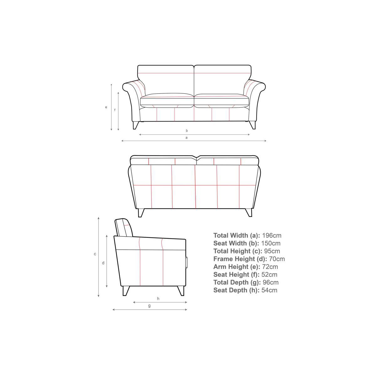 John Lewis & Partners Charlotte Large 3 Seater Sofa – image 5