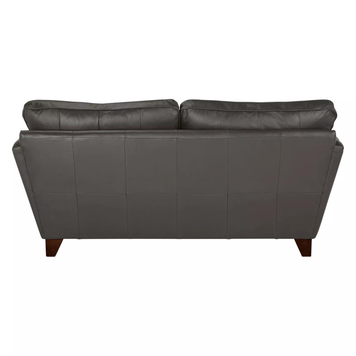 John Lewis & Partners Oslo Leather Medium 2 Seater Sofa, Dark Leg – image 4