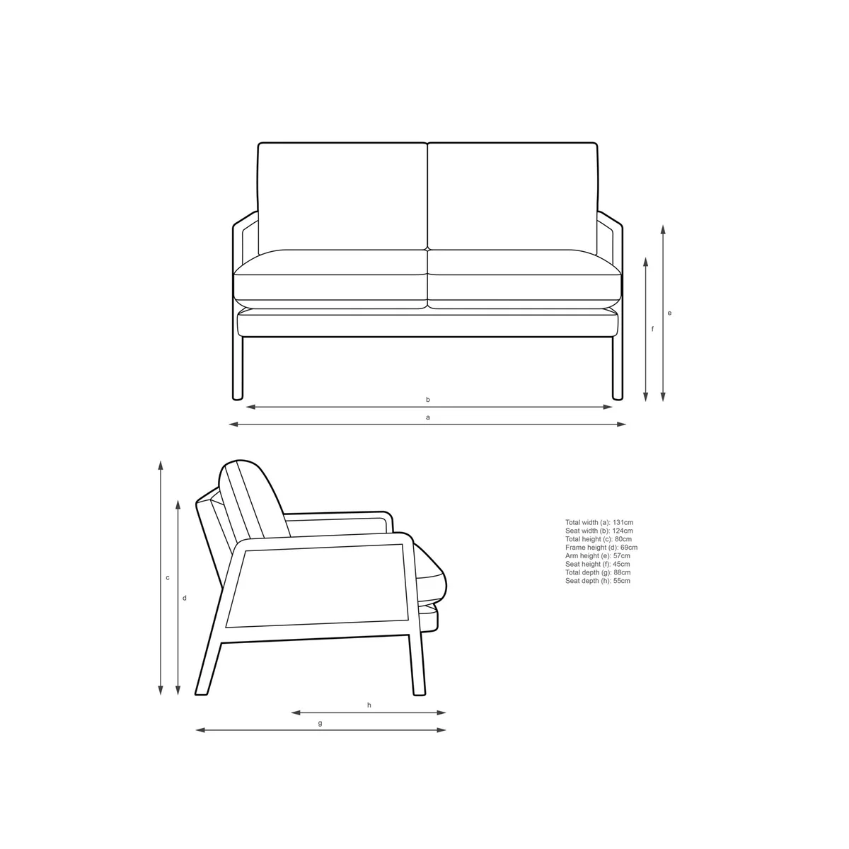 John Lewis & Partners Cane Small 2 Seater Sofa – image 6