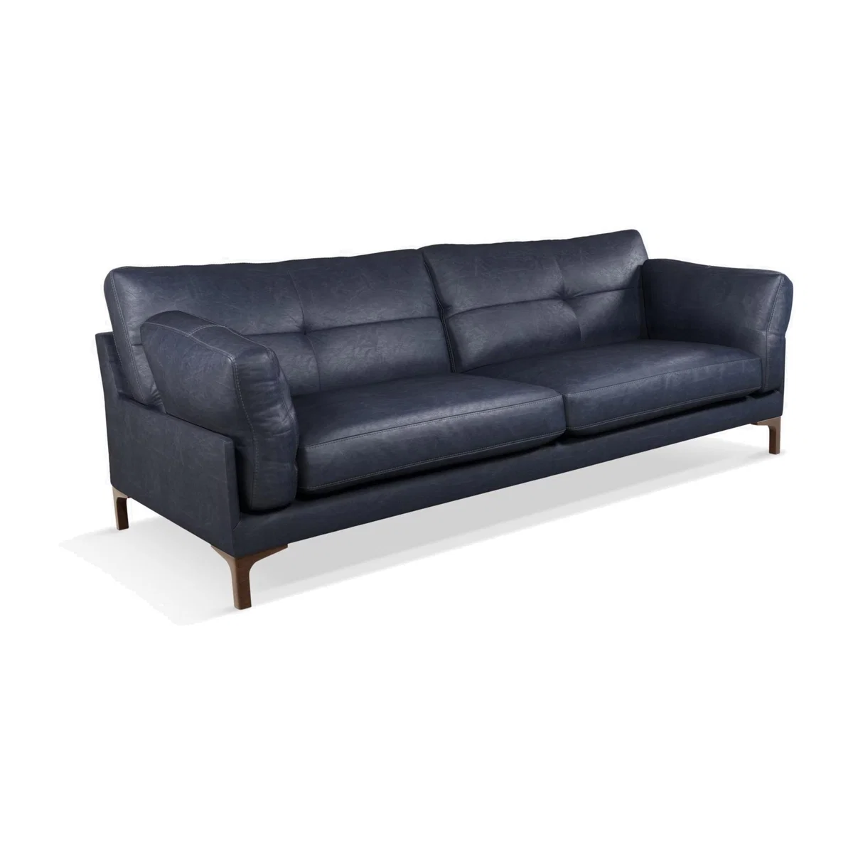 John Lewis & Partners Java II Grand 4 Seater Leather Sofa, Dark Leg – image 1