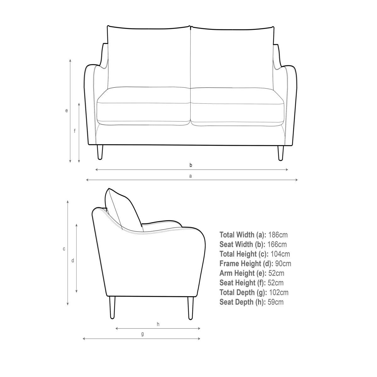 John Lewis & Partners Harp High Back Large 3 Seater Sofa – image 6