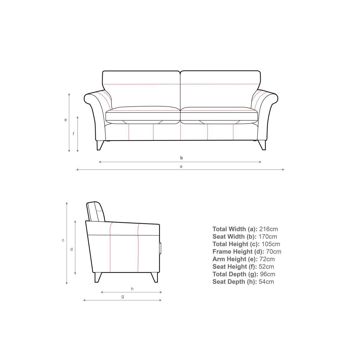 John Lewis & Partners Charlotte High Back Grand 4 Seater Sofa – image 5
