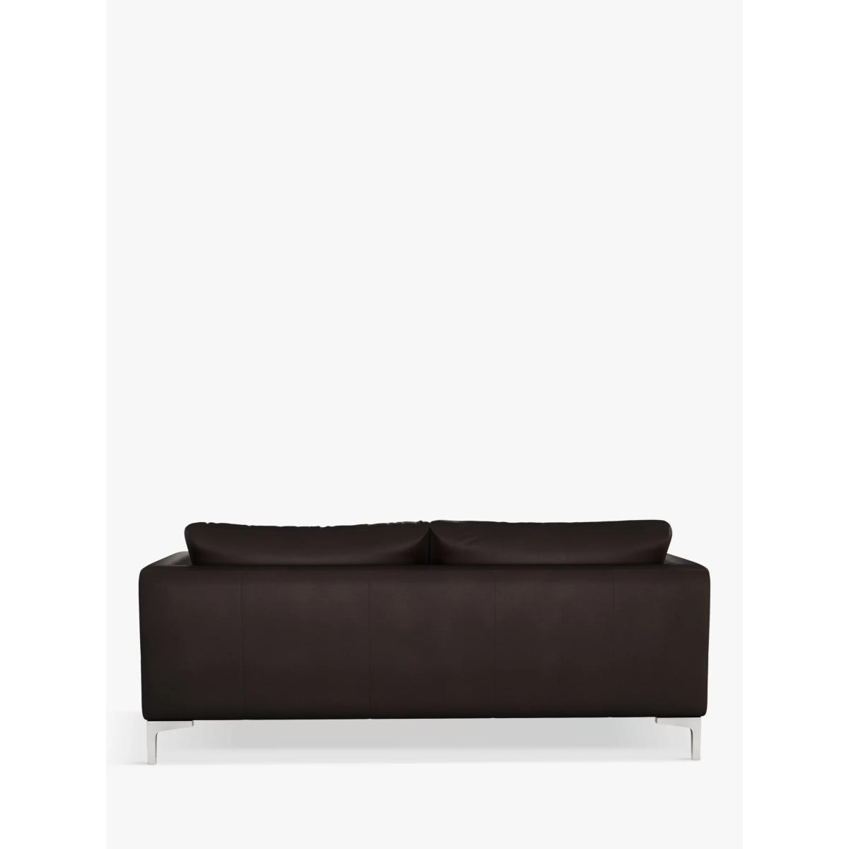 John Lewis & Partners Belgrave Motion Large 3 Seater Leather Sofa with Footrest Mechanism, Metal Leg – image 3