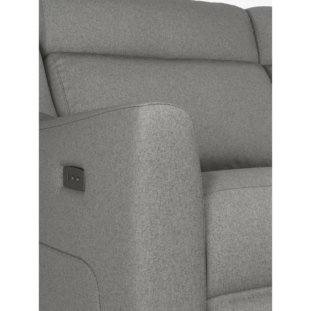 John Lewis Elevate Large 4 Seater Power Recliner Corner Sofa – image 6