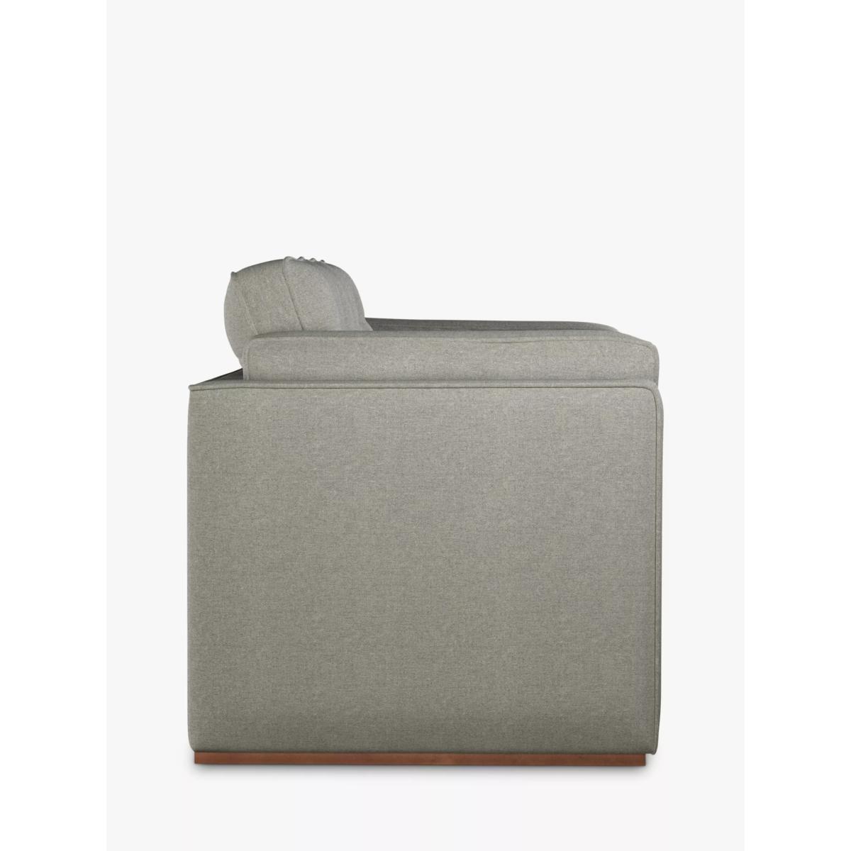 John Lewis & Partners + Swoon Lyon Large 3 Seater Sofa Bed, Grey Cotton – image 2