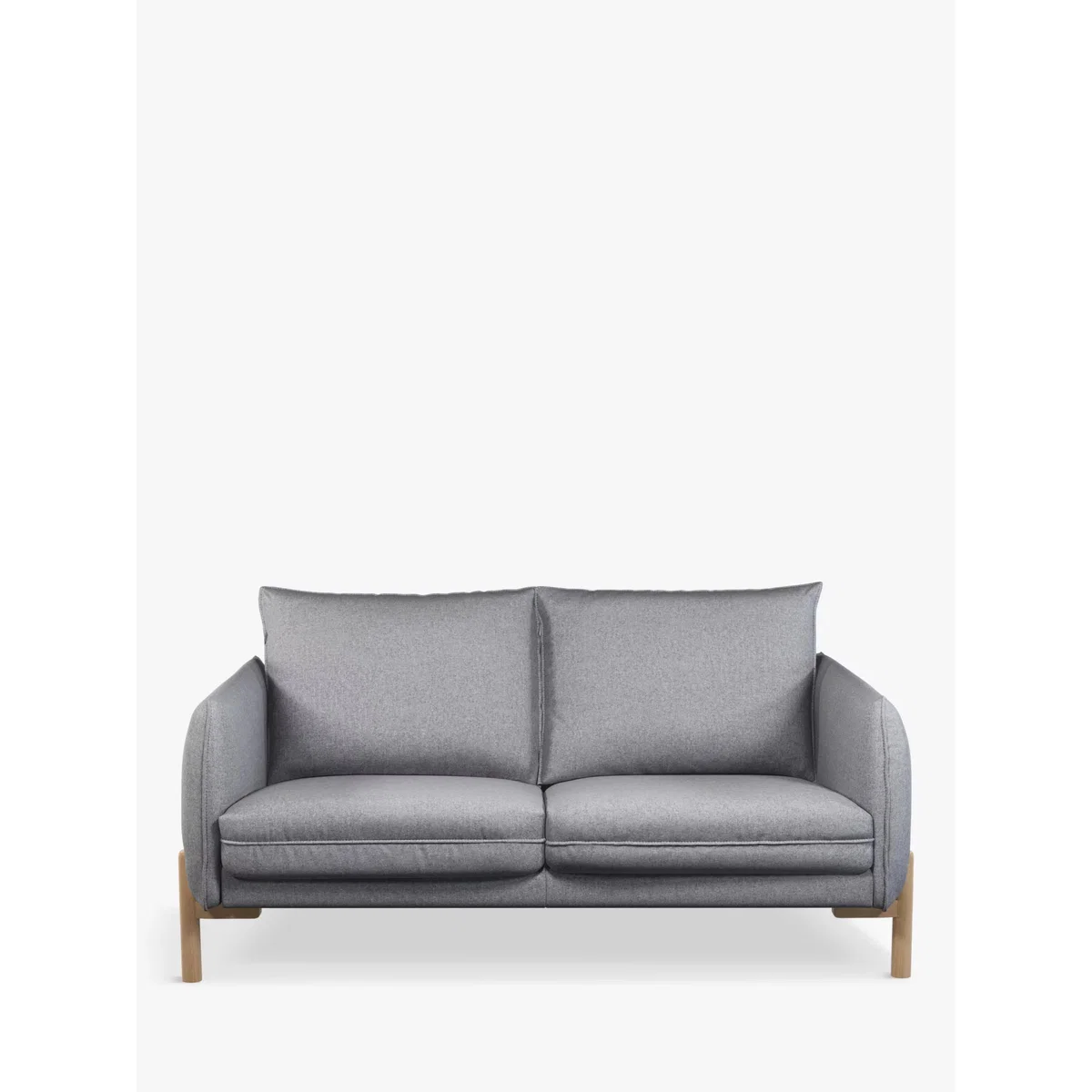 John Lewis & Partners Pillow Small 2 Seater Sofa, Light Leg – image 3