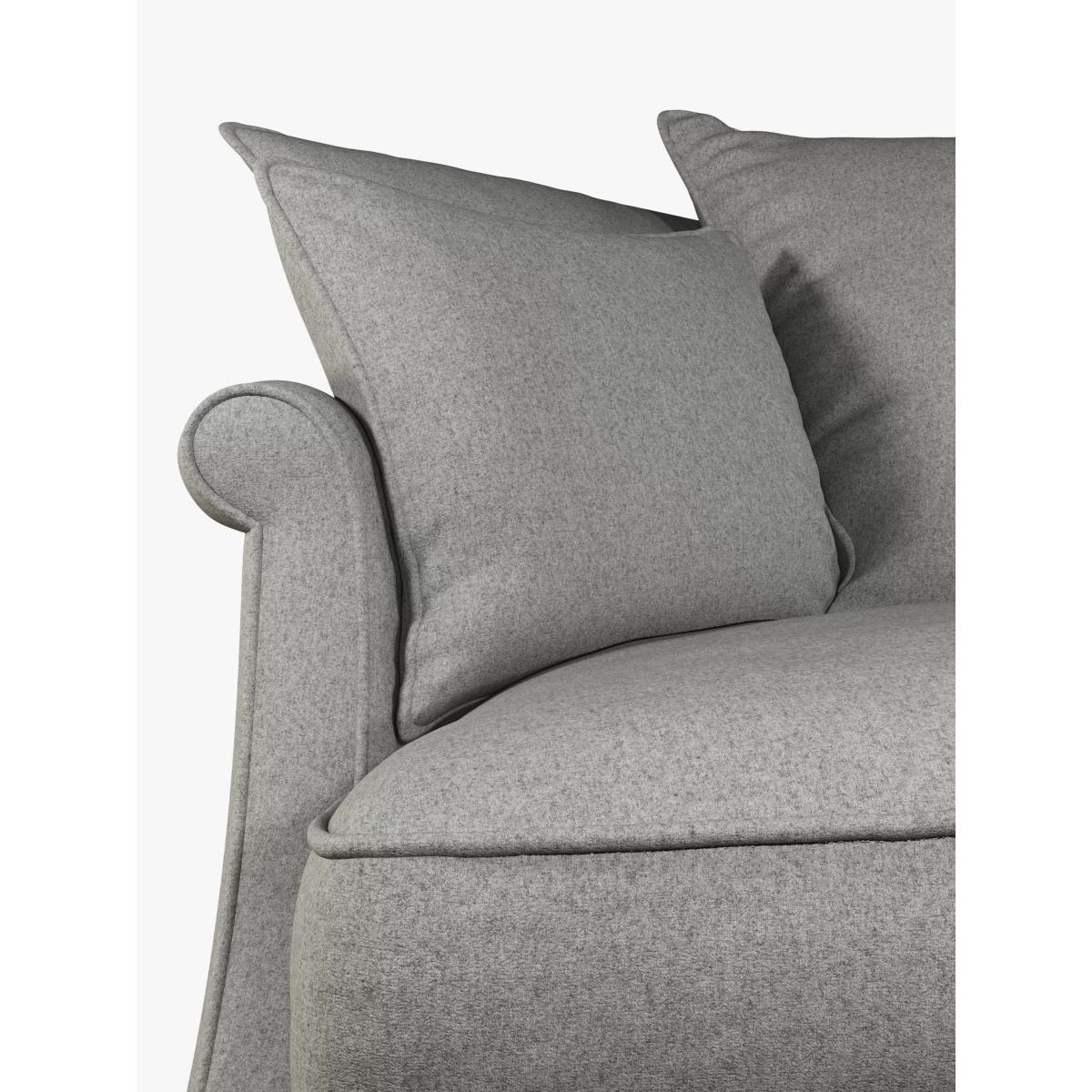 John Lewis Cosy Pillow Back Large 3 Seater Sofa – image 2