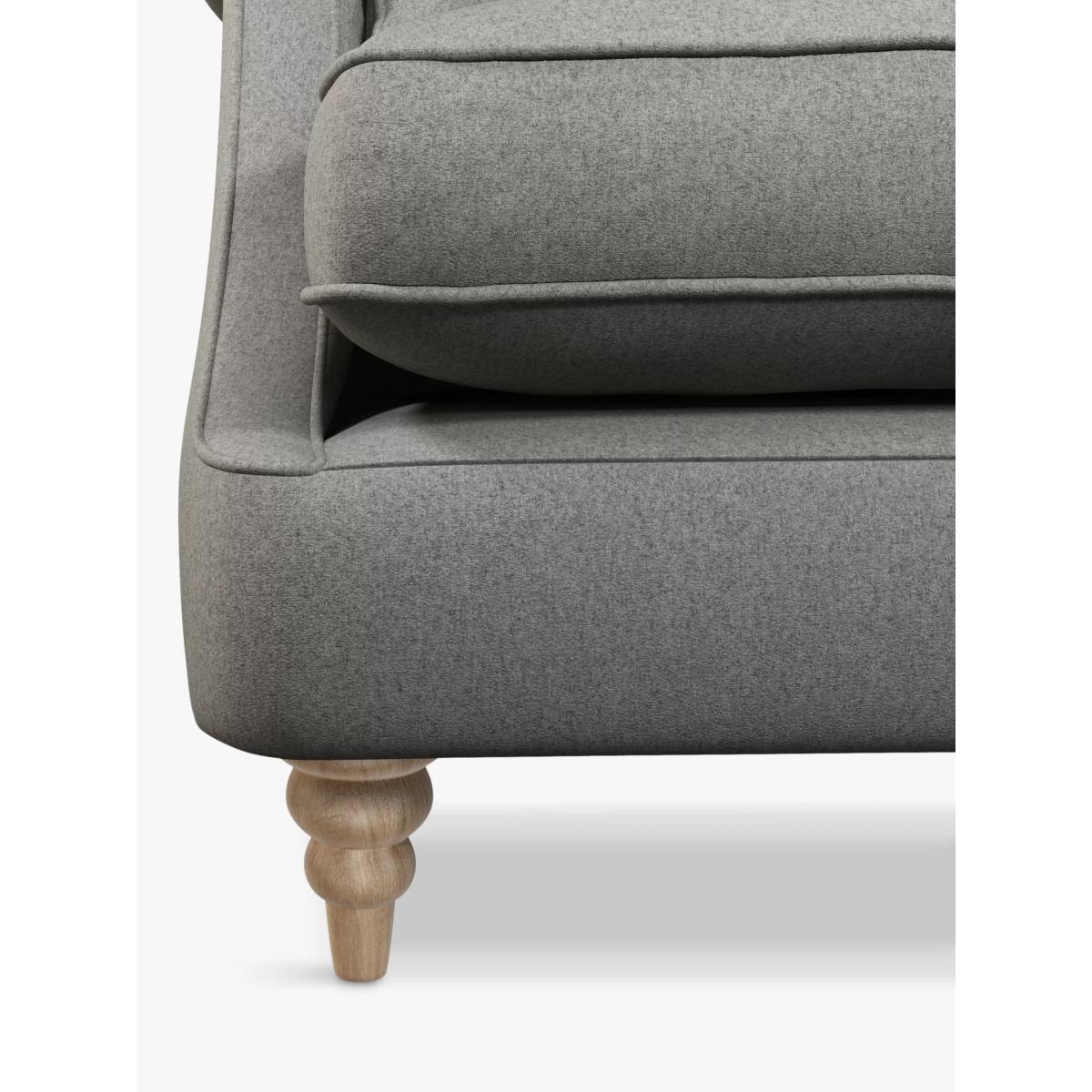 John Lewis Cosy Pillow Back Large 3 Seater Sofa – image 4