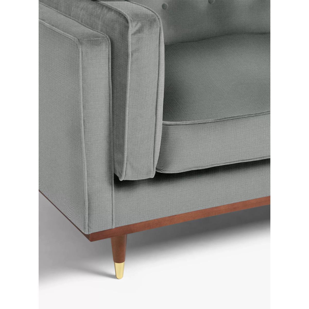 John Lewis & Partners + Swoon Lyon Medium 2 Seater Sofa, Grey Cotton – image 4