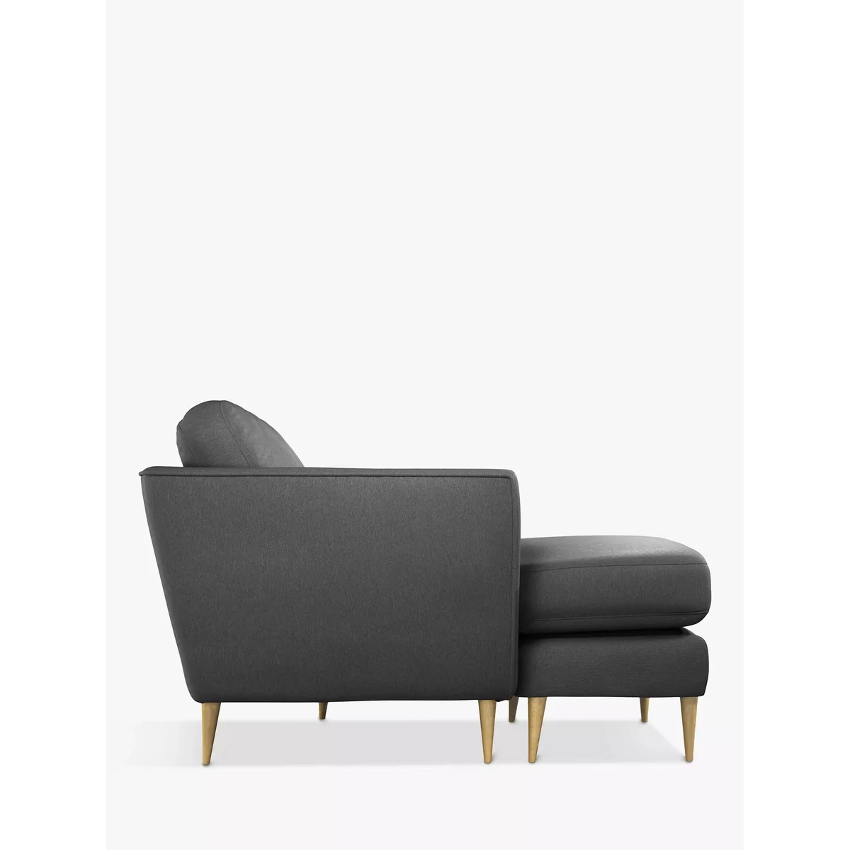John Lewis & Partners Rise Large 3 Seater Reversible Chaise End Sofa, Light Leg, Fuse Grey – image 2