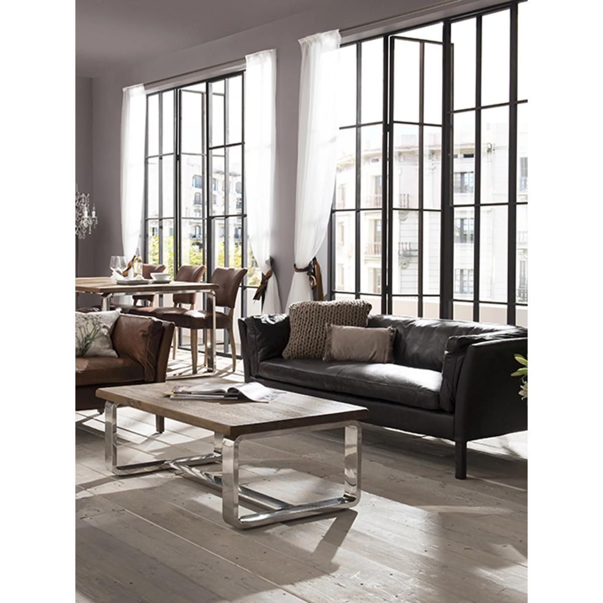 Halo Groucho Large 3 Seater Leather Sofa – image 6
