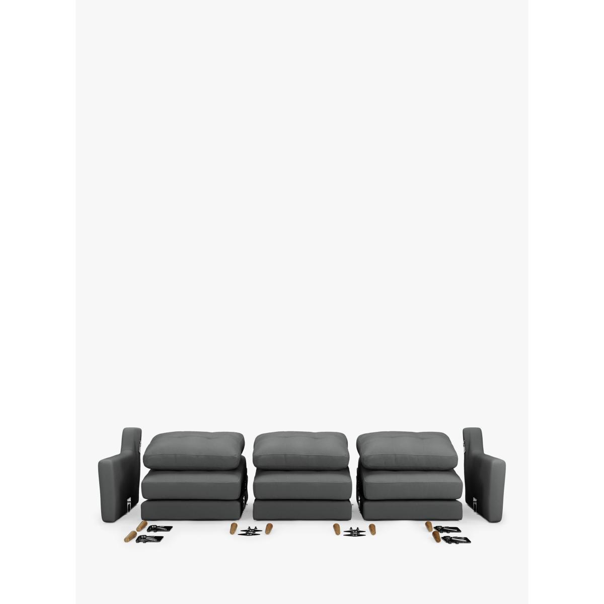 Sofi 'Sofa in a Box' Large 3 Seater Sofa, Dark Leg, Charcoal Grey – image 5