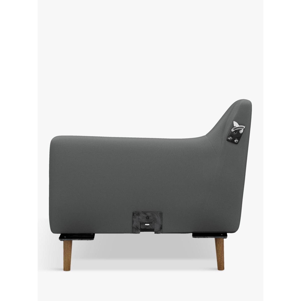 Sofi 'Sofa in a Box' Large 3 Seater Sofa, Dark Leg, Charcoal Grey – image 8