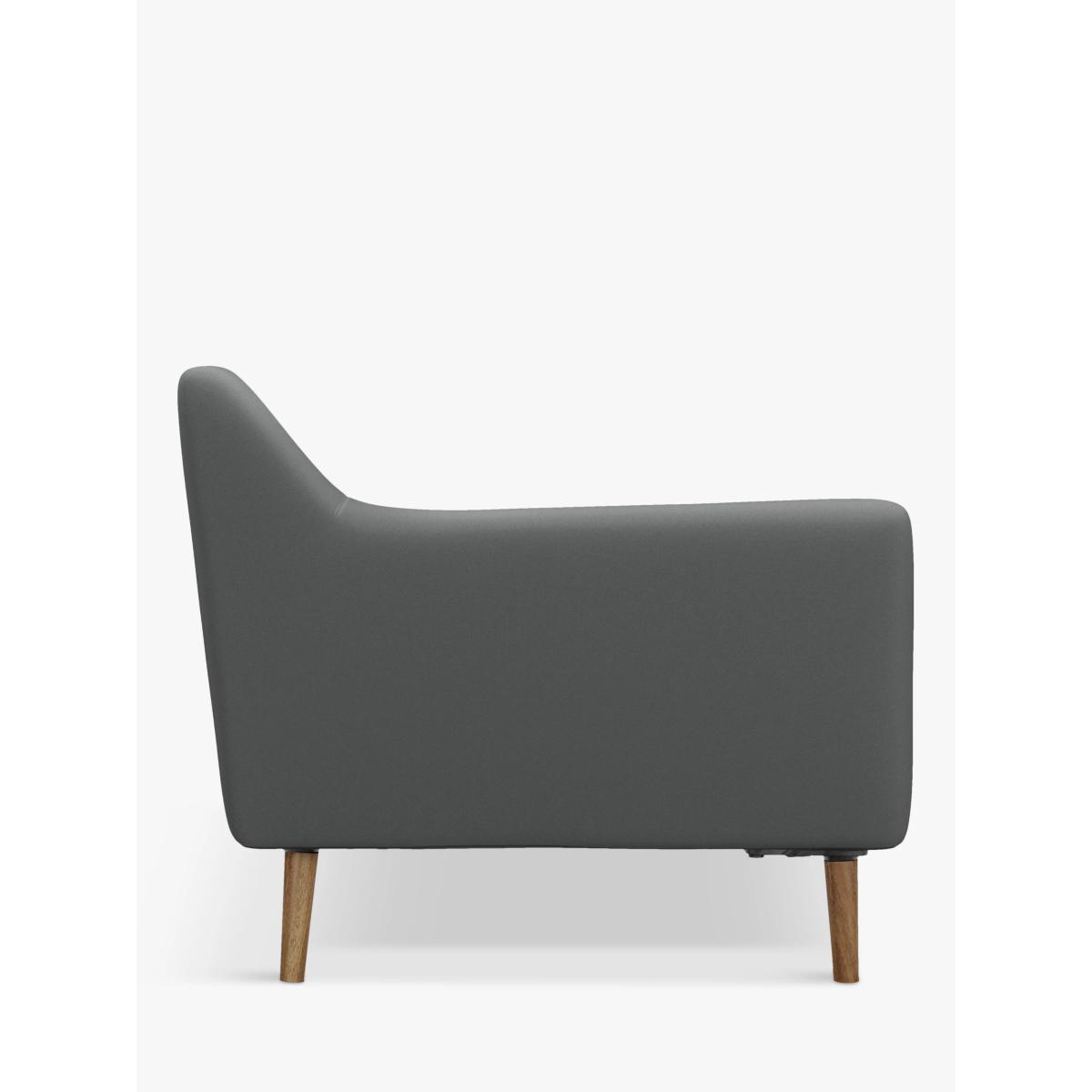 Sofi 'Sofa in a Box' Large 3 Seater Sofa, Dark Leg, Charcoal Grey – image 9